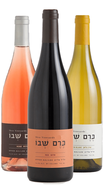 חבילת כרם שבו אדום לבן ורוזה